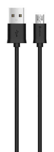 Kabel DEVIA Smart Micro USB czarny 1m na Arena.pl