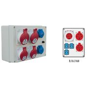 ROZDZIEL R BOX 300 1x63A/5p 1x16/5p 1x32/5p 3x250V