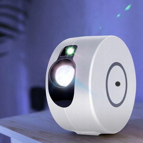 LAMPKA NOCNA LED PROJEKTOR GWIAZD NIEBA STAR LASEROWY Z GŁOŚNIKIEM + PILOT na Arena.pl