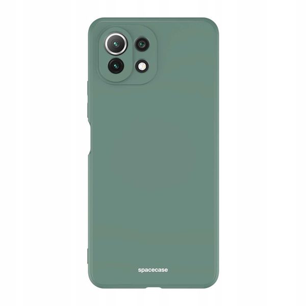Spacecase Silicone Case Xiaomi Mi 11 Lite Dark Green zdjęcie 9