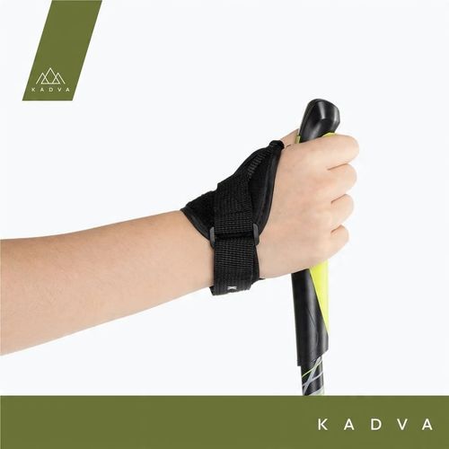 Kije nordic walking KADVA Raylan szary 125 cm Lekkie Karbon Włókno szklane na Arena.pl