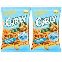 Lorenz Curly Chrupki orzechowe light 100 g x 2 sztuk