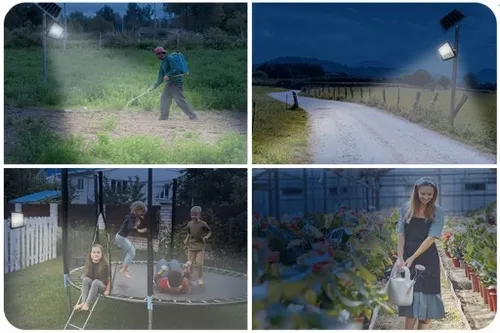 MOCNY NAŚWIETLACZ LED HALOGEN LAMPA SOLARNA ZEWNĘTRZNA IP67 100W 10.000lm na Arena.pl