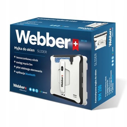Myjka automatyczna ROBOT DO MYCIA OKIEN WiFi PILOT WM 200 Webber na Arena.pl