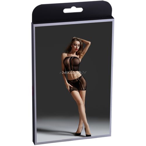 Zmysłowe Body Dwuczęściowe, Top + Mini + Stringi (849) na Arena.pl