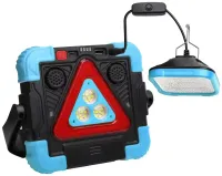 Trójkąt ostrzegawczy lampa solarna turystyczna ostrzegawcza alarm Rodzaj / wzór - Wzór 1