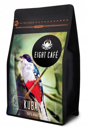 Kawa Mielona Świeżo Palona 100% Arabica Kuba 500G Eight Cafe na Arena.pl