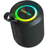 canyon głośnik bluetooth onmove 11 ipx6 tws 20w eq rgb czarny