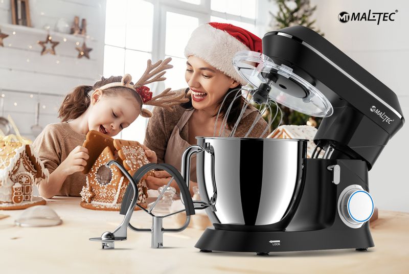 Robot Kuchenny Planetarny Mikser MaltecChef2200W Black zdjęcie 9
