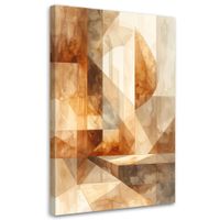 Obraz do salonu sypialni biura spa, Pastelowe Abstrakcyjne formy