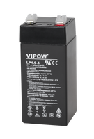Akumulator 4V 4,9Ah żelowy Vipow UPS zabawki wagi