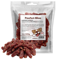 Kielbaski przysmaki dla psa z jagnieciną 500g PAWFECT BITES