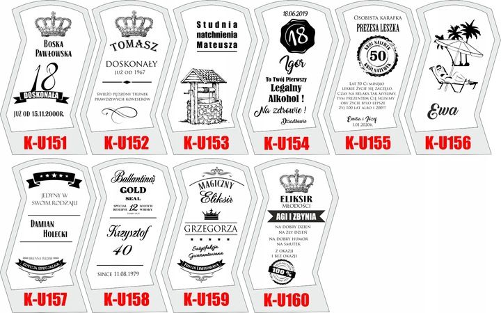 ZESTAW VIP karafka 6 szklanek 6 kieliszków PREZENT zdjęcie 2