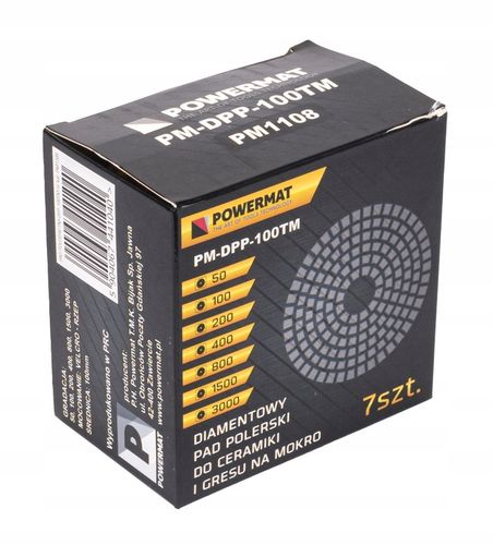 Tarcza DIAMENTOWA Zestaw do Szlifowania Gresu Dysk na Arena.pl