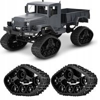 4PCS RC CAR CALE WHEEL GUŻY OPONA CRAWLER DLA WPL 1/16 RC WOJSKA CIĘŻARÓWKA