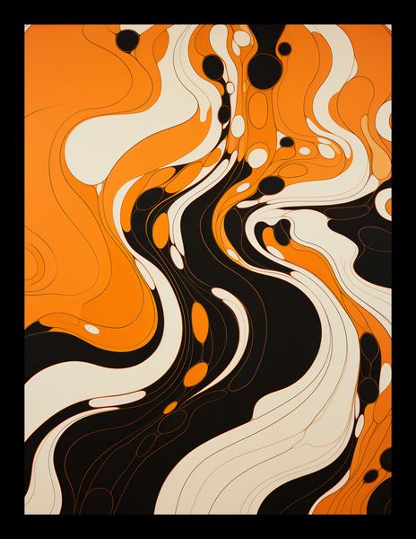 Plakat 15x20cm Tańczący Atrament zdjęcie 2