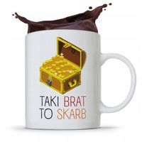 Kubek Prezent Dla Brata Taki Brat To Skarb Z Nadrukiem Ze Zdjęciem