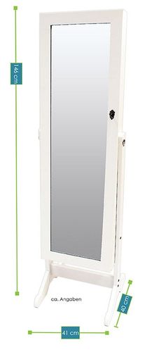 Toaletka Isabella biała na Arena.pl