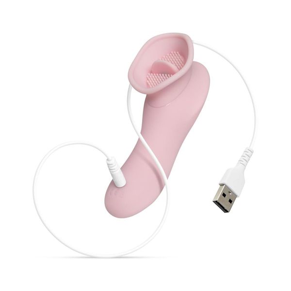 stymulator łechtaczki z stringami teazers różowy usb zdjęcie 2