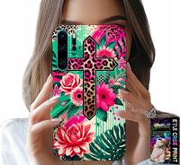 ETUI DO HUAWEI P30 PRO - KRZYŻ, RÓŻA CHRZEŚCIJAŃSTWO JEZUS PLECKI
