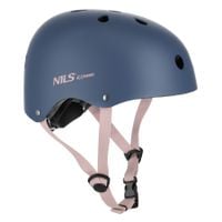 Kask szary lekki na rolki hulajnogę XS Nils Extreme MTW001-1