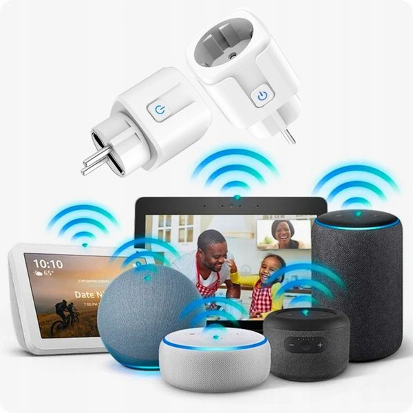INTELIGENTNE GNIAZDKO WiFi SMART TUYA WATOMIERZ PROGRAMATOR TIMER zdjęcie 6