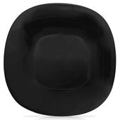 Talerz Deserowy Płytki Mały na Ciasto Desery Przekąski Czarny Luna 20,5 cm