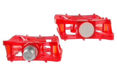 Pedały  VP-885 POLYCARBON platforma czerwone na Arena.pl