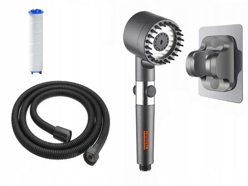 SŁUCHAWKA PRYSZNICOWA WYSOKOCIŚNIENIOWA OSZCZĘDNA Z FILTREM MASAŻEREM na Arena.pl