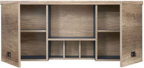 Szafka Wisząca Ścienna Malcolm Black Red White na Arena.pl