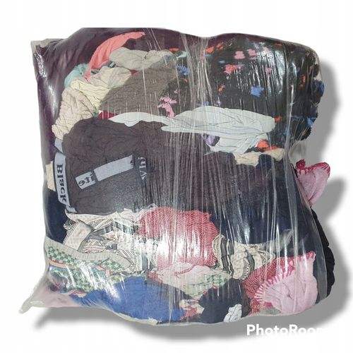 Czyściwo bawełniane cięte trykot 10 kg kolor na Arena.pl