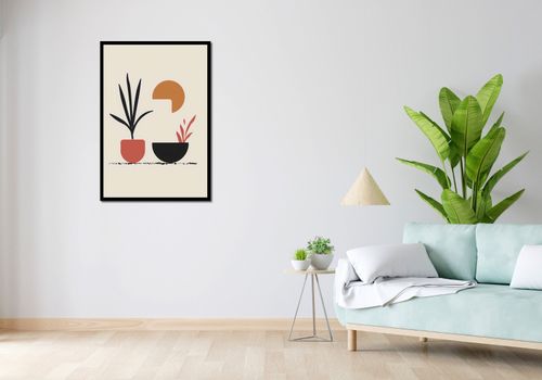 Plakat 68x98cm Domowy Ogród na Arena.pl