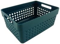 KOSZYK PLASTIKOWY ORGANIZER DROBIAZGI KOSZ PUDEŁKO 15,5x 11,5x 7,2 CM