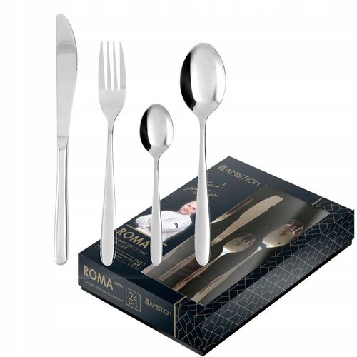 AMBITION-KPL. SZTUĆCÓW 24 ELE. ROMA na Arena.pl