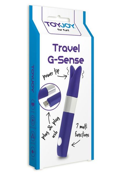 ToyJoy TRAVEL G-SENSE Mini masażer zdjęcie 1