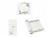 Zestaw komunijny Komunia Święta Serwetki Bieżnik Kieszonki