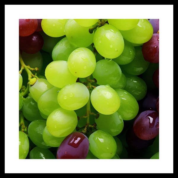 Plakat 30x30cm Winogronowy Kalejdoskop zdjęcie 3