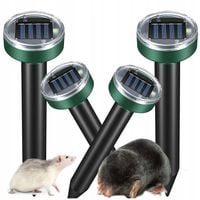 4x MOCNY ODSTRASZACZ KRETÓW SOLARNY NA KRETY NORNICE MYSZY GRYZONI XXL 4SZT