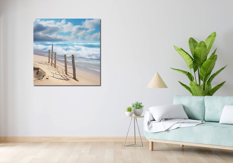 Obraz 90x90cm Szepty Oceanu zdjęcie 2