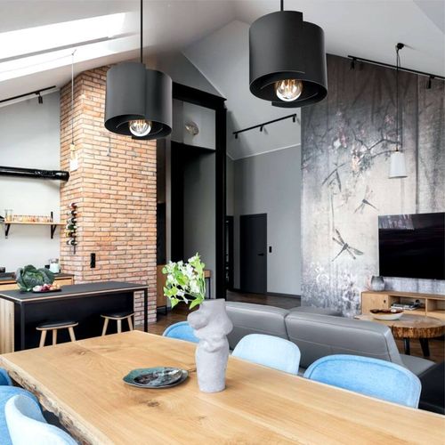 HUGO 1 Lampa wisząca czarna na Arena.pl