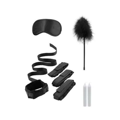 ouch! by shots zestaw wiązań łożkowych 2 - aksamitne kajdanki i akcesoria na Arena.pl