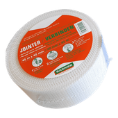 TAŚMA 1500 48mm/45m BIAŁA, SAMOPRZYLEPNA BUDOWLANA SIATECZKA SZKLANA, SCAPA BARNIER