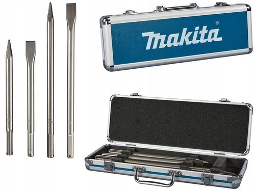MAKITA Zestaw dłut i szpiców SDS-Max w walizce 4 szt. D-42466 na Arena.pl