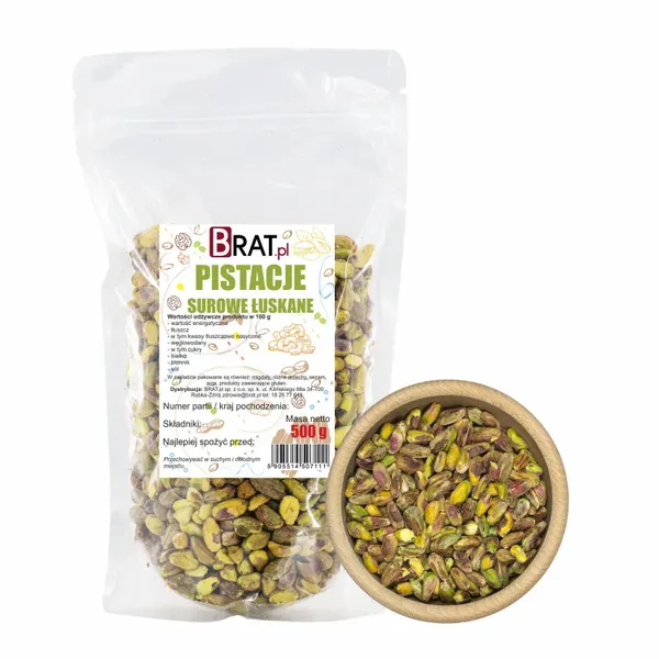 Pistacje łuskane 500g zdjęcie 1
