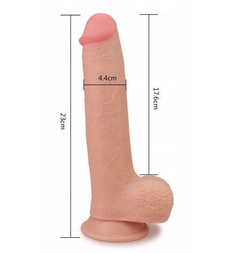 Elastyczne dildo ze skórą na Arena.pl