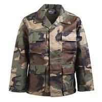 BLUZA DZIECIĘCA WOJSKOWA MIL-TEC BDU KIDS MORO CAMO WOODLAND XXL