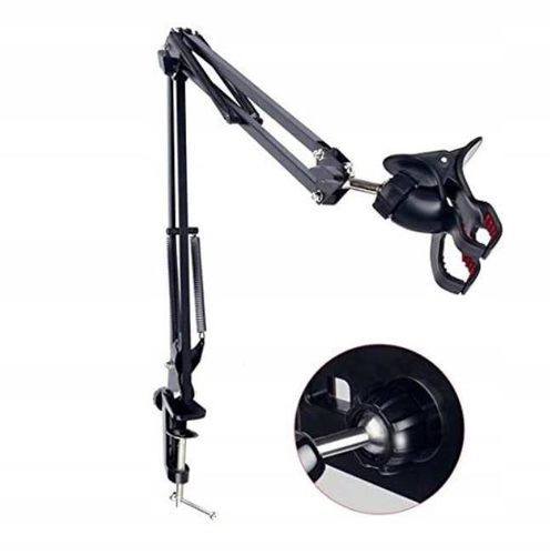 MOCNY UCHWYT NA TABLET GSM DO BIURKA ŁAMANE RAMIE na Arena.pl