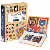 JANOD Magnetibook ZWIERZĄTKA Puzzle Magnetyczne