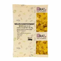 Melon kandyzowany - marakuja i brzoskwinia 200g