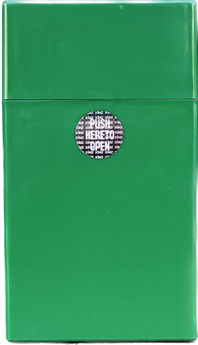 Pudełko na Papierosy SLIM na Klik Etui na Paczkę Papierosów Zielone na Arena.pl